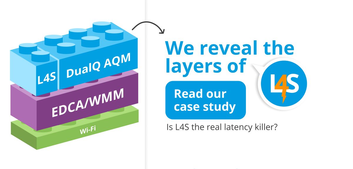 Read our case study paper where we reveal the layers of L4S.